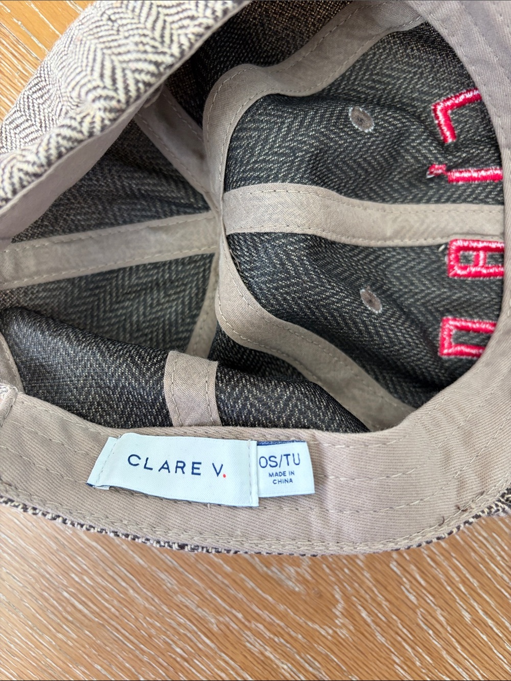 Clare V Ciao Wool Baseball Cap - Picture 2 of 5